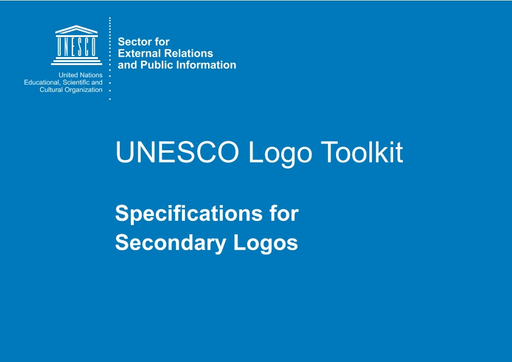 UNESCO logo toolkit: specifications for secondary logos