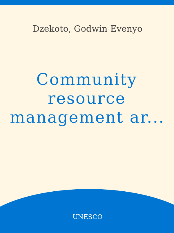 Nira Sanchez Xxx - Community resource management areas (CREMAs) in Ghana: a promising  framework for community-based conservation