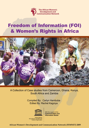 Engage Sada Sex Downloading - Freedom of information (FOI) & women's rights in Africa: a collection of  case studies from Cameroon, Ghana, Kenya, South Africa and Zambia