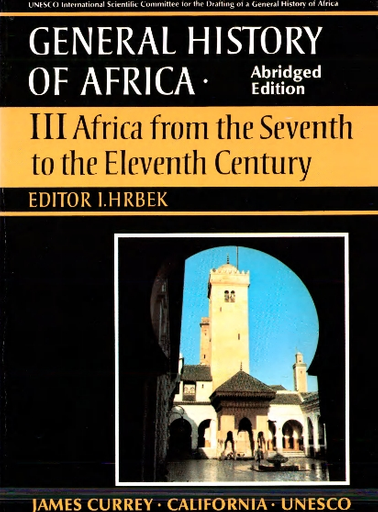 378px x 512px - General history of Africa, abridged edition, v. 3: Africa from the seventh  to the eleventh century