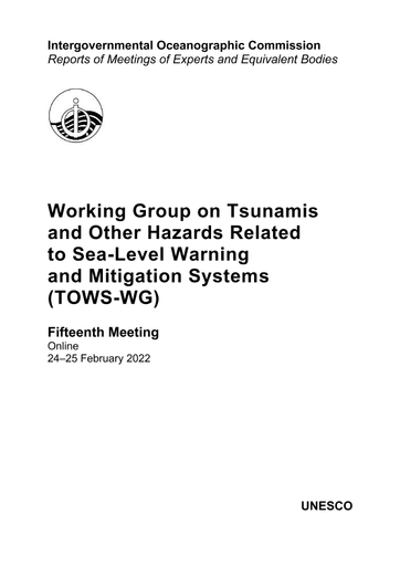 New Rep Bengali Xxx Hd Full Video - Working group on Tsunamis and Other Hazards Related to Sea-Level Warning  and Mitigation Systems (TOWS-WG), fifteenth meeting, online, 24â€“25 February  2022