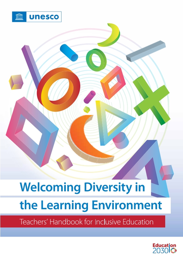 Welcoming diversity in the learning environment: teachers' handbook for  inclusive education