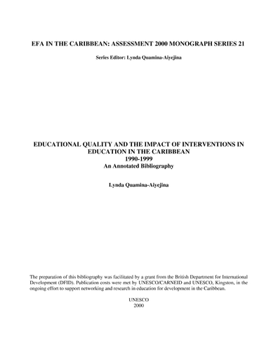 Sonny Leonard Condome Xxx Video - Educational quality and the impact of interventions in education ...