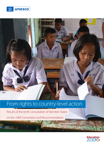362px x 512px - From rights to country-level action: results of the tenth consultation of  Member States on the 1960 Convention and Recommendation