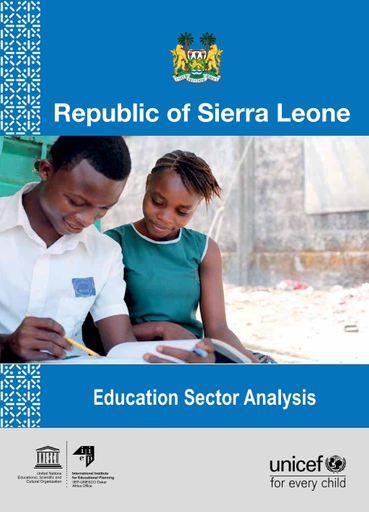 Republic of Sierra Leone: Education sector analysis: assessing the enabling  environment for gender equality