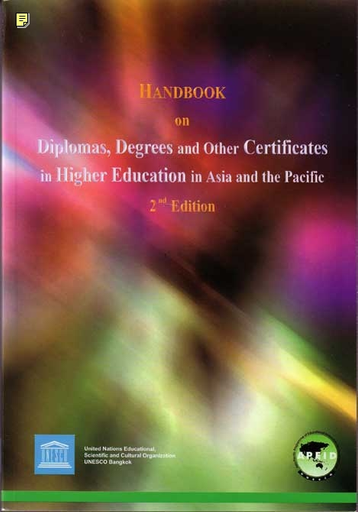 358px x 512px - Handbook on diplomas, degrees and other certificates in higher education in  Asia and the Pacific
