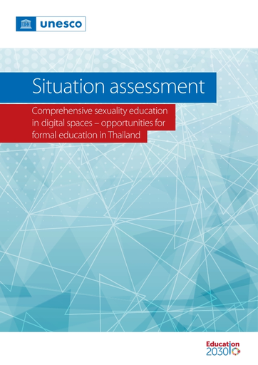 Schools Xxc - Comprehensive sexuality education in digital spaces â€“ opportunities for  formal education in Thailand: situation assessment