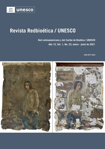 Revista RedbioÃ©tica/UNESCO, aÃ±o 12, vol. 1, no. 23, enero-junio de 2021