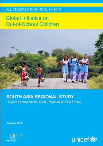 All Children in School by 2015: Global Initiative on Out-of-School  Children: South Asia regional study covering Bangladesh, India, Pakistan  and Sri Lanka