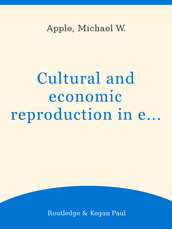 cultural reproduction
