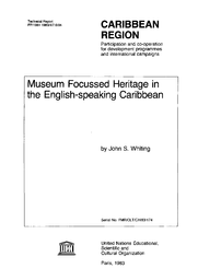 Museum Focussed Heritage In The English Speaking Caribbean