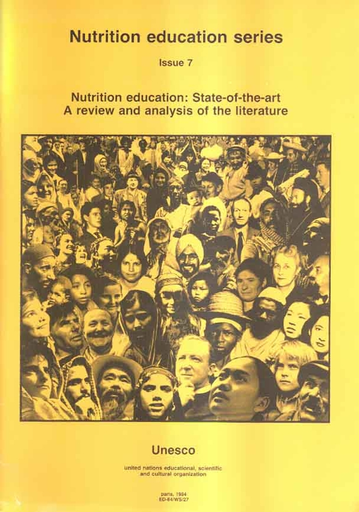 Nutrition Education The State Of The Art Review And Analysis Of