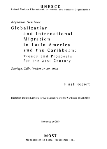 what role has migration played in globalization