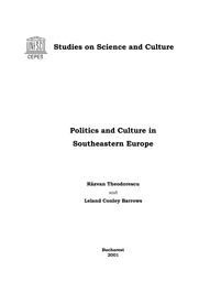 Politics And Culture In Southeastern Europe Unesco Digital Library