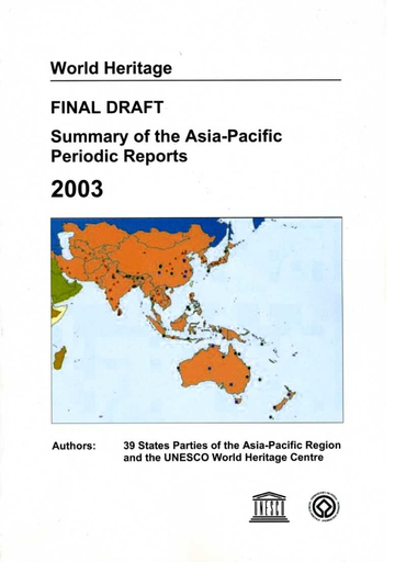 Summary of the Asia Pacific periodic reports, 2003: final draft