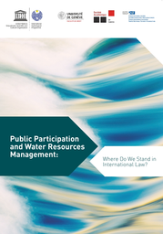Public Participation And Water Resources Management Where