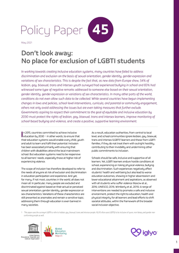 research paper on lgbt