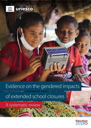 Cover of Evidence on the gendered impacts of extended school closures: a systematic review