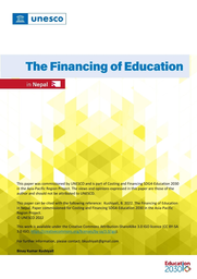The financing of education in Nepal