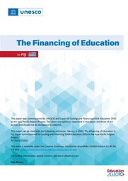 The financing of education in Fiji