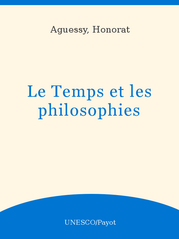 le temps philosophie dissertation pdf