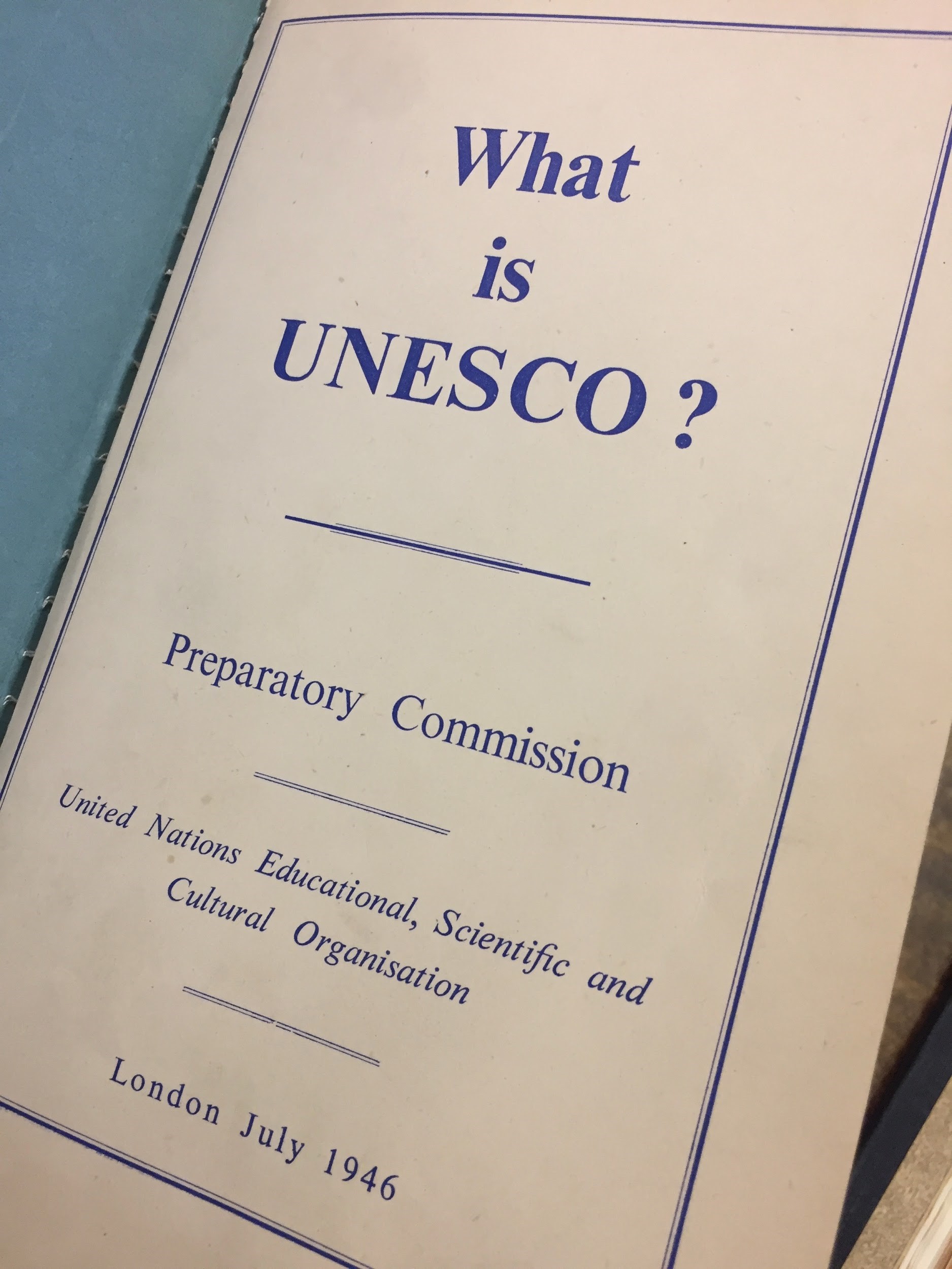 UNESCO History and Mission - UNESCO Digital Library