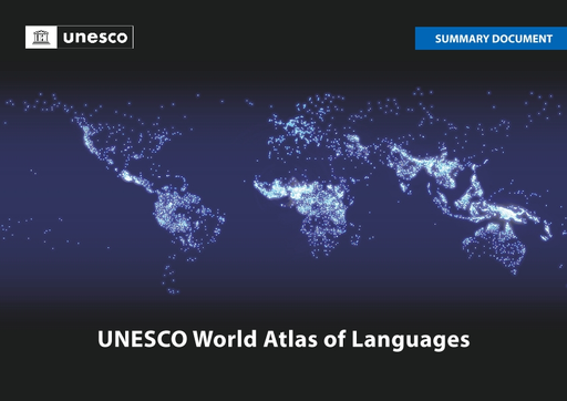 UNESCO World Atlas of Languages: summary document